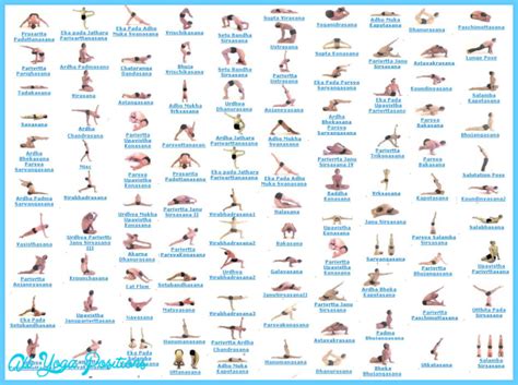 Yoga Poses Names And Pictures