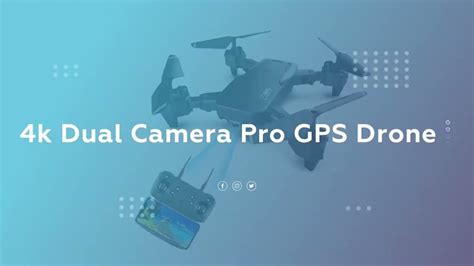 dual camera drone drone  youtube