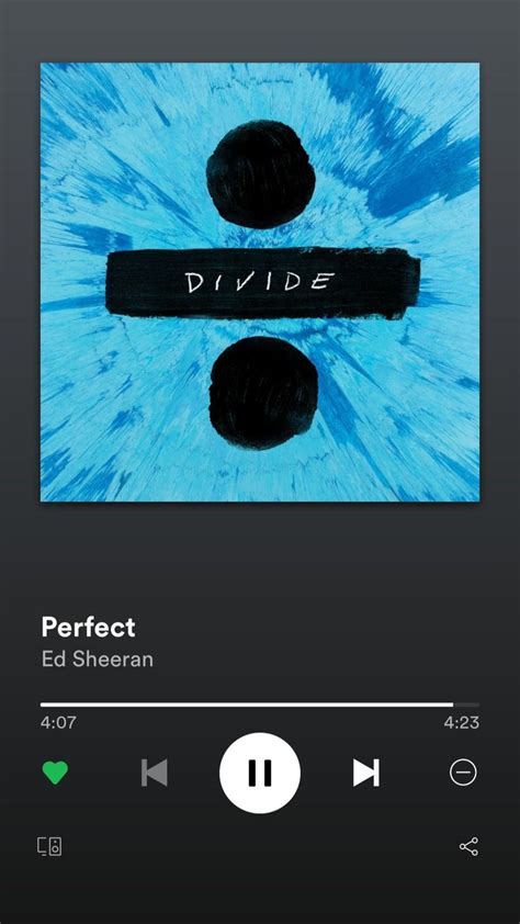 ed sheeran perfect spotify lyrics letras de canciones Álbum de