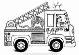 Brandweer Brandweerauto Kleurplaten Brandweerman Pompieri Pompiere Ambulance Camion Vigili Fuoco Peuter Wielockx Moeilijk Tom Itfaiye Ambulancia Verkehrserziehung Krankenwagen Vorschule Stampare sketch template