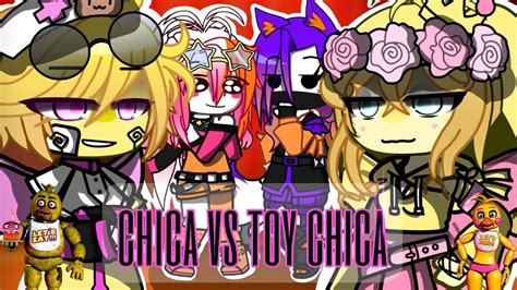 Chica Vs Toy Chica •singing Battle• Gacha Club Fnaf In 2023 Fnaf