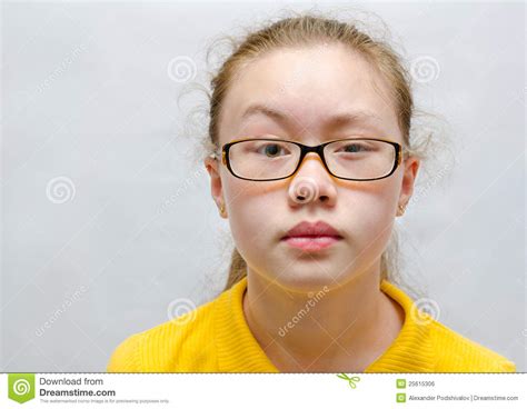 Teenage Girl In Glasses Royalty Free Stock Image Image