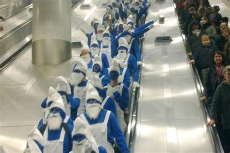 hartlepool united smurf army hits london for charlton athletic away day
