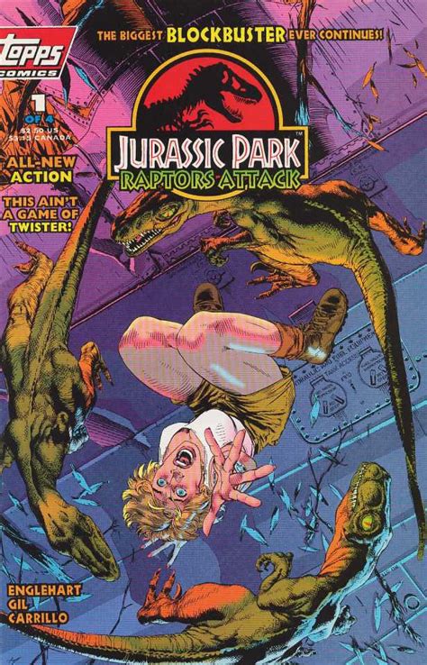 Jurassic Park Raptors Attack Volume Comic Vine