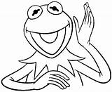 Kermit Frog Coloring Pages Hand Drawing Waving Colorear Para Kids Printable Sesamo Coloringsky Barrio Related Rana Gustavo Dibujos La Disney sketch template