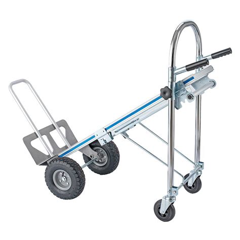heavy duty foldable    aluminum hand truck dolly cart stairs wheels lbs ebay