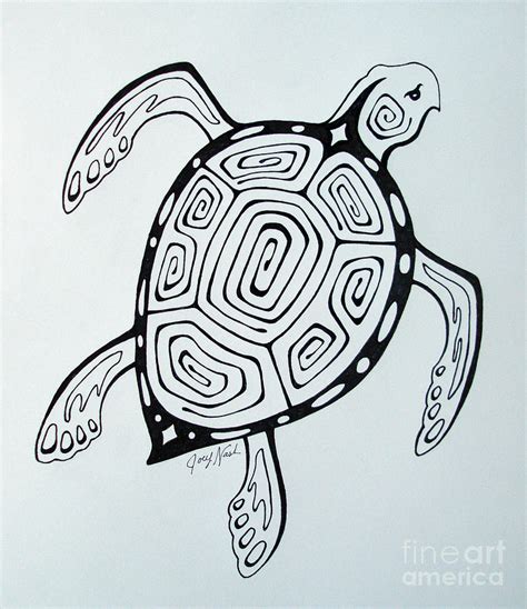 joeys sea turtle drawing  joey nash