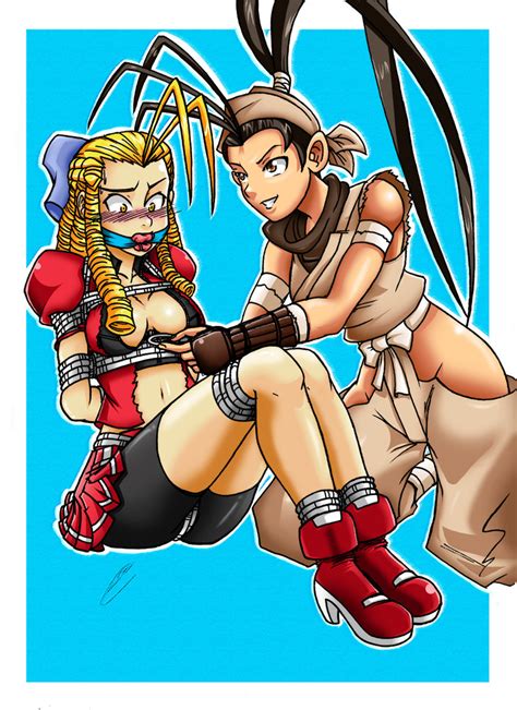Karin Kanzuki And Ibuki Bondage Street Fighter Lesbians Sorted By