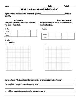 constant  proportionality worksheet  answer key worksheet
