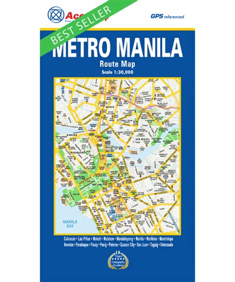 metro manila route map accu map