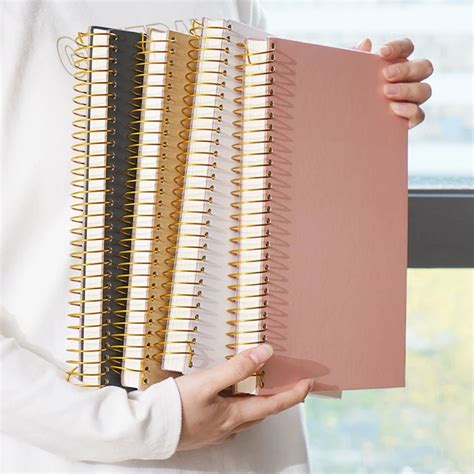 wholesale promotion school thick custom hardcover  spiral bound paper