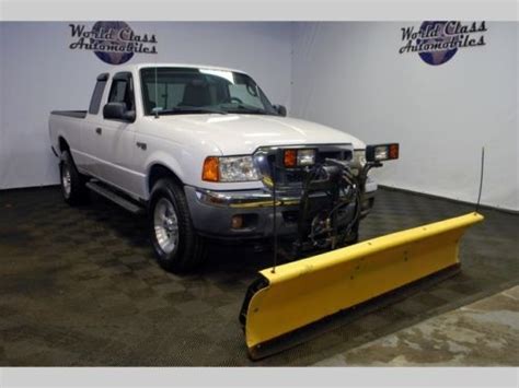 purchase   ford ranger xlt  plow automatic  door truck