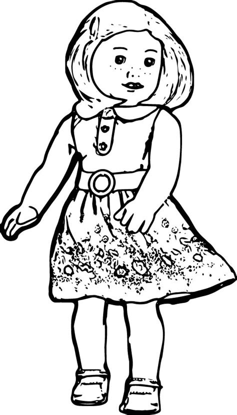 molly american girl pages coloring pages