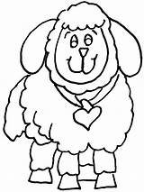 Domba Mewarnai Paud Berkunjung Bagi Bermanfaat Kasih Terima sketch template