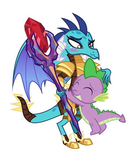 [rq] princess ember and spike by deyrasd on deviantart