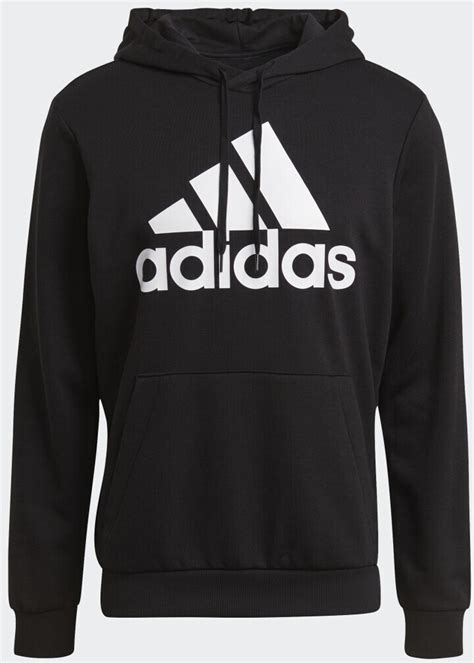 buy adidas essentials big logo hoodie black gk   today  deals  idealo