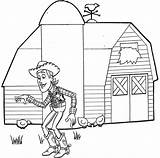 Sheriff Woody sketch template