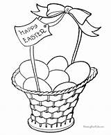 Easter Coloring Basket Pages Printable Color Baskets Egg Print Colouring Sheets Fun Bunny Cool Kids Printing Help Click Do Worksheets sketch template