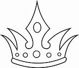 Crown Drawing Queen Coloring Pages Printable King Easy Drawings Tiara Simple Draw Princess Colouring Crowns Clipartmag Color Royal Thorns Getdrawings sketch template