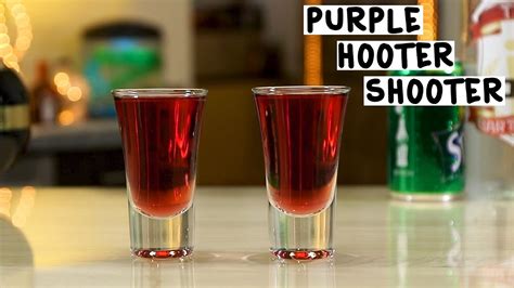 Purple Hooter Shooter Tipsy Bartender