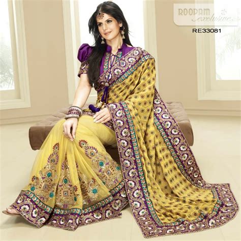 Zarine Khan Exclusive Roopam Saree Collection