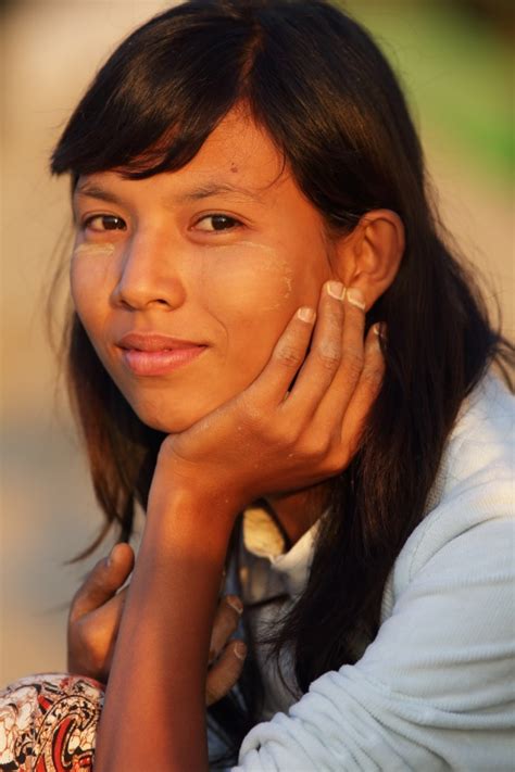 Myanmar Burma Girl In Mandalay Dietmar Temps Photography