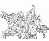 Borderlands Coloring Pages Axton Larger Freecoloringpages Credit sketch template