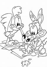Coloring Looney Tunes Pages Printable Baby Popular Cartoon sketch template