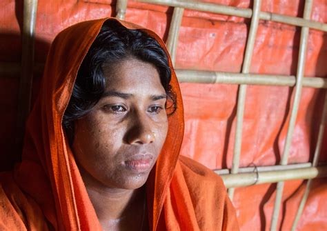 i would rather die than go back rohingya refugees settle into life