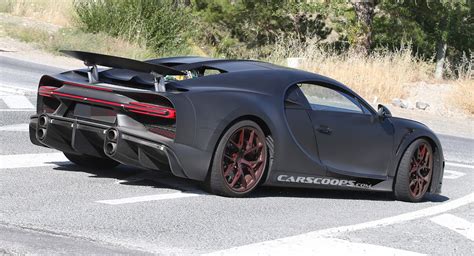 longtail bugatti chiron super sport  snapped  production form
