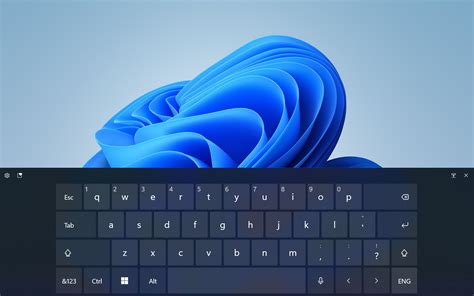 add touch keyboard  taskbar  windows  gear  windows