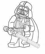 Vader Darth Lego sketch template