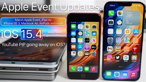apple event updates ios  macbook air ipads airpods   youtube