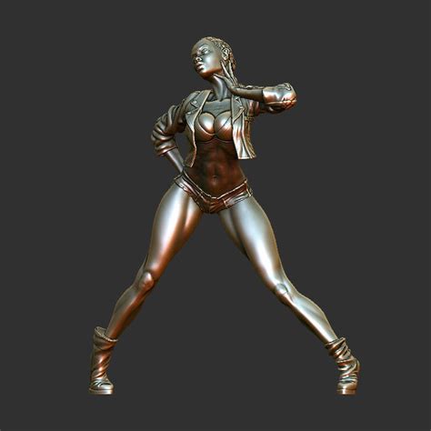 woman statue sexy pose 3d model cgtrader