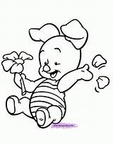 Coloring Pooh Winnie Pages Baby Friends Popular sketch template