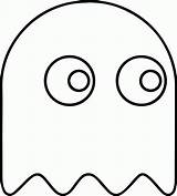 Pacman Coloring Pages Ghost Downloadable Worksheets Printablecoloringpages Via sketch template