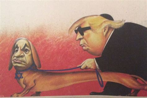 zbog ovog crteza njujork tajms vise nece objavljivati karikature slepog trampa vodi jevrejin pas