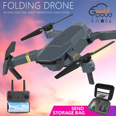 drone rc drones  pro p hd camera gps wifi fpv foldable quadcopterbag ebay