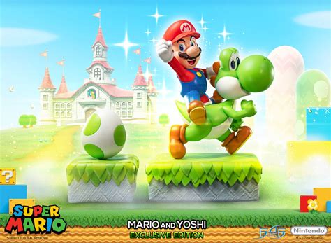 super mario mario  yoshi exclusive edition   figures