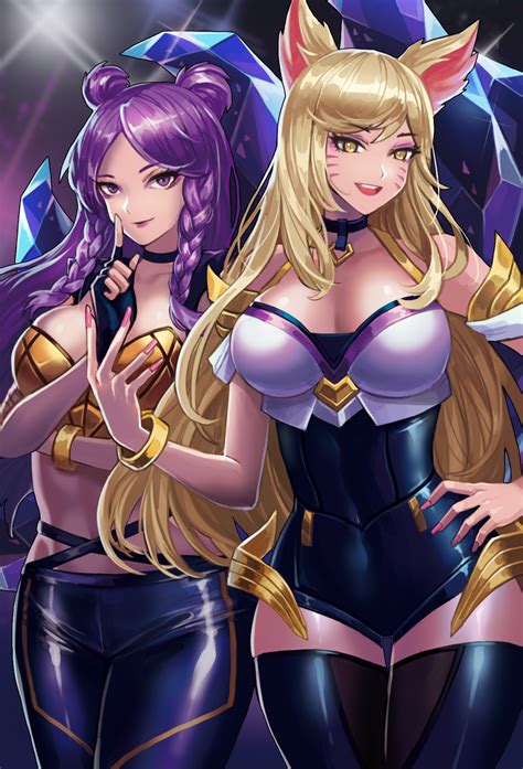 league of legend kda fanart2 by drogod on deviantart