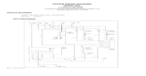 system wiring diagrams article text  mazda miata  diagramswiring diagramsaa system