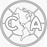 America Club Logo Chivas Soccer Team Colorear Para Cliparts Coloring Pages Escudo Del Drawing América Dibujos Futbol Drawings Sketch Logos sketch template