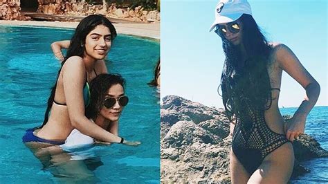 sridevi s hot daughter khushi kapoor bikini photos goes viral youtube