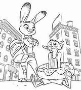 Zootopia Coloringpagesonly Gazelle Games sketch template