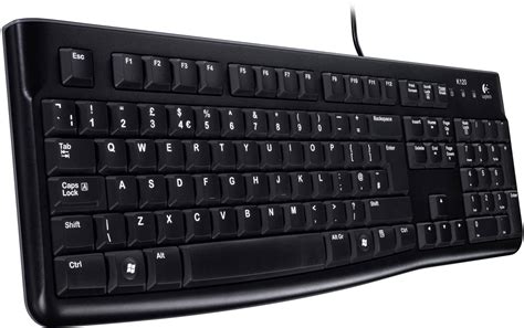 logitech keyboard  business usb keyboard german qwertz windows black conradcom