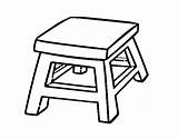 Stool Square Coloring Pages Colouring Coloringcrew Drawing Clipart Colorear Bookcase Living Room Drawers Dibujo Clipartbest Book Getdrawings sketch template