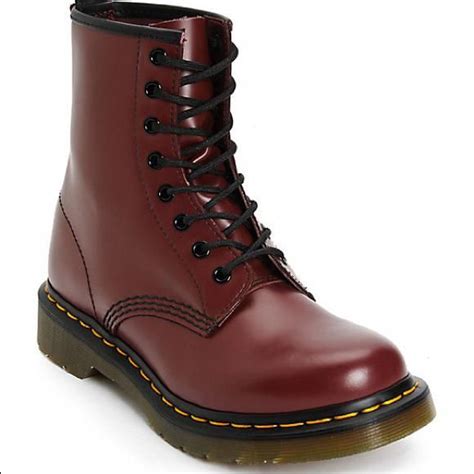 dr martens shoes cherry red dr marten boots color red size  docmartensstyle boots
