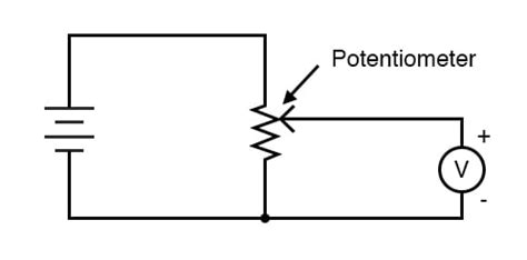 dc lab potentiometer voltage divider dc circuit projects electronics textbook