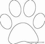 Paw Bear Coloring Coloring4free Related Posts sketch template
