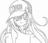 Anime Coloring Games Pages Printable Getcolorings Color sketch template